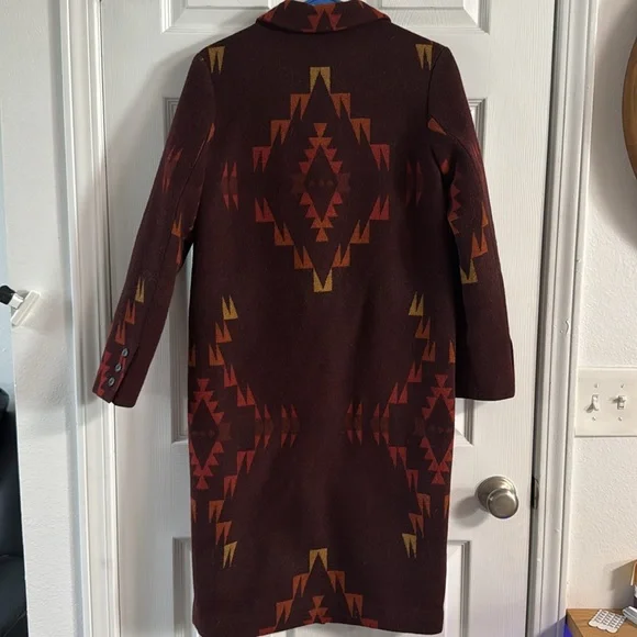 WOMEN'S JACKSONVILLE BLANKET WOOL COAT